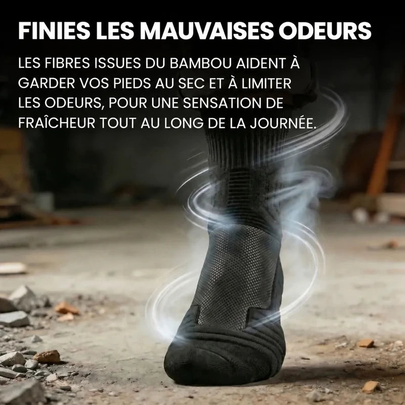 Chaussettes de travail Cosylio — aération