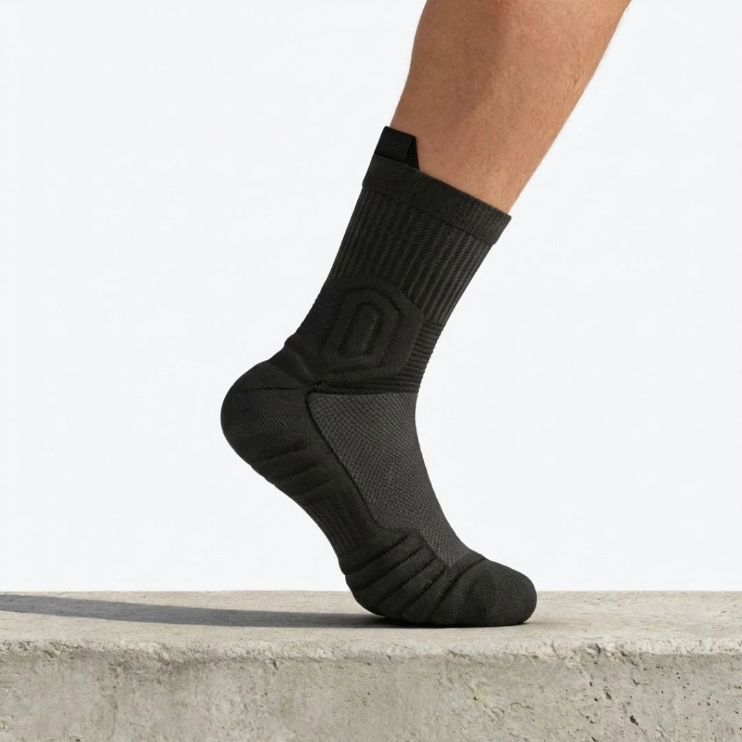 Amorti ciblé pour les pieds