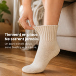 Tiennent en place sans serrer — bord côtelé doux