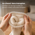 Au chaud, sans transpirer — intérieur en éponge moelleuse