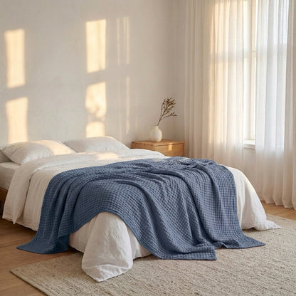 Couverture Douce en Mousseline