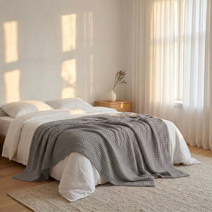 Couverture Douce en Mousseline