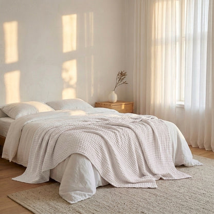 Couverture Douce en Mousseline