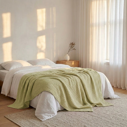 Couverture Douce en Mousseline
