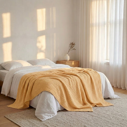 Couverture Douce en Mousseline